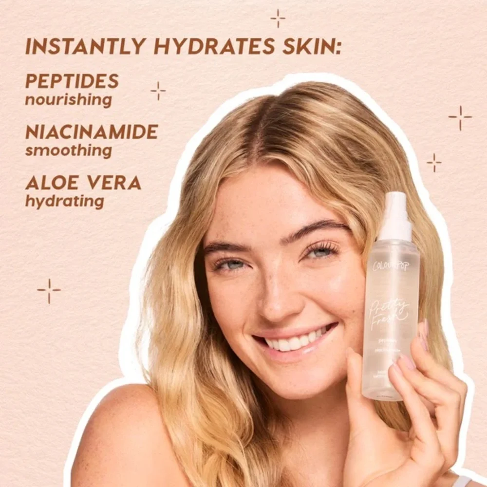 ColourPop Pretty Fresh Lock It In‎ Makeup Setting Spray 3.4 fl oz NIB 16HR Wear